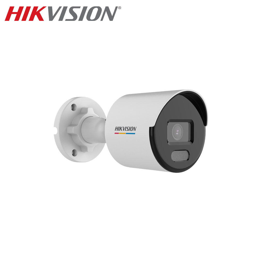 IPC 2.0MP - 1080P / Bullet Camera HIKVISION DS-2CD1027G0-LUF C / Colorvu, Record Sound