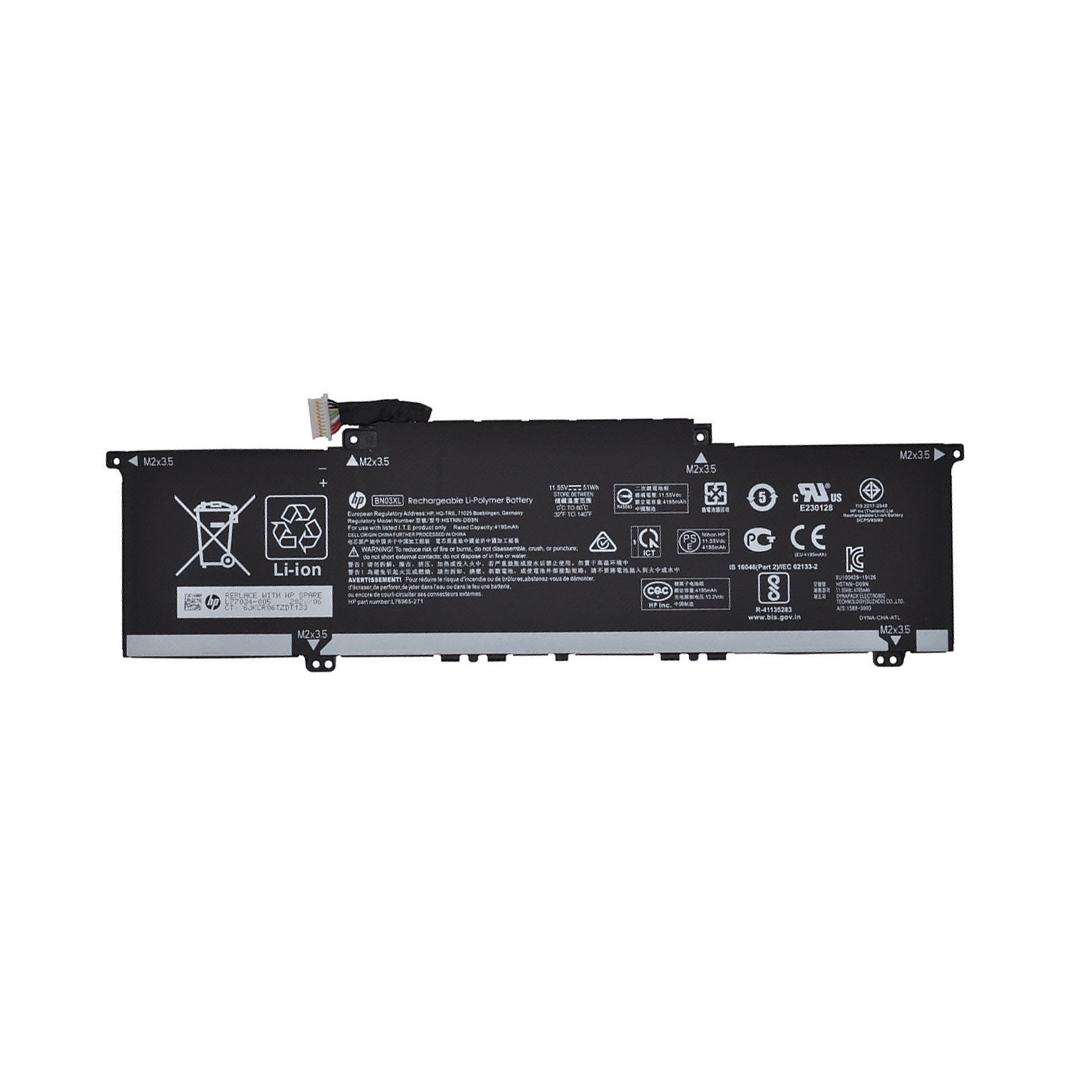 HP BN03XL Battery (11.55V, 51Wh)