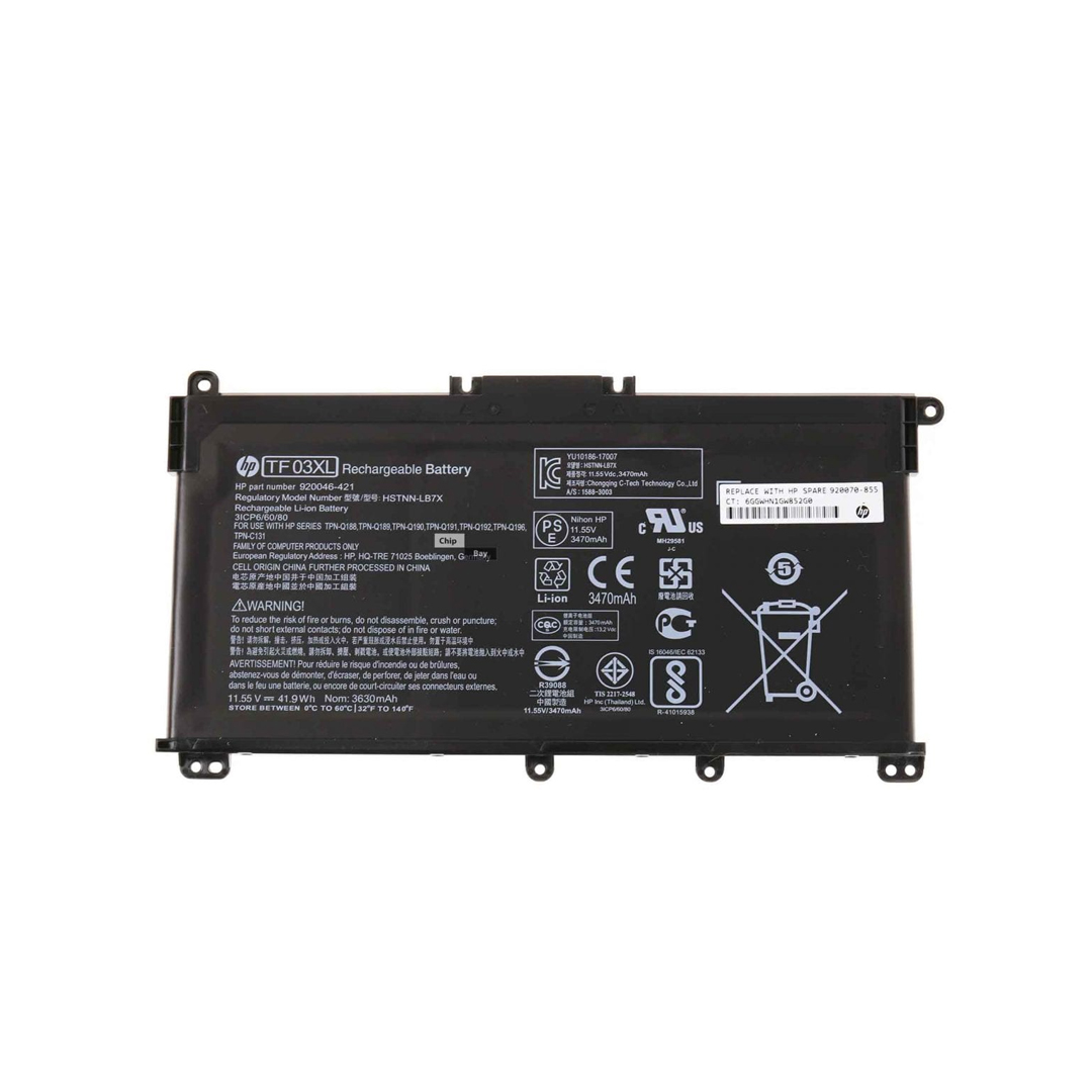 HP TF03XL (11.55V 41.9Wh) Battery