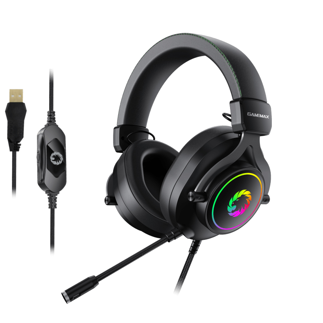 Headphone GameMax HG3600 / USB Sound 7.1 RGB