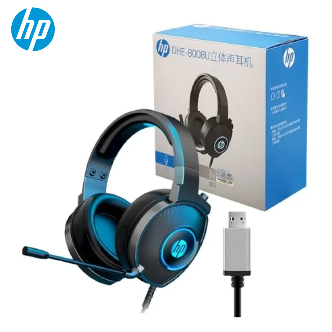 Headphone HP DHE-8008U / USB Sound 7.1 LED