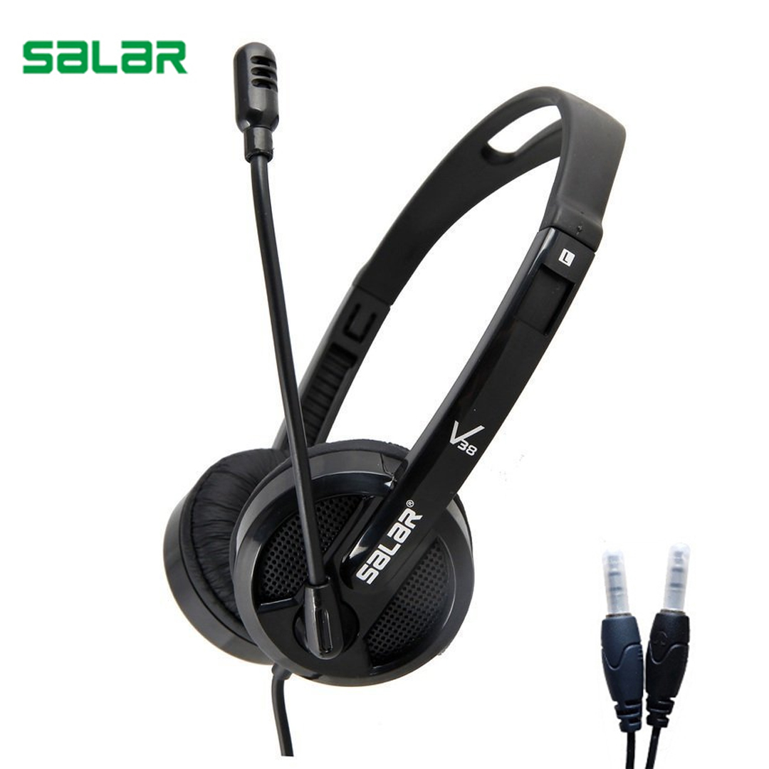 Headphone Salar V38 / 2*3.5mm-3pole AUX