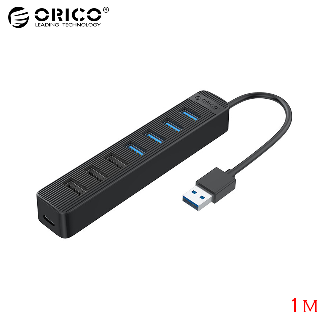 Hub USB(2.0/3.0) 7port 1M ORICO TWU32-7A (4USB 3.0 + 3USB2.0)