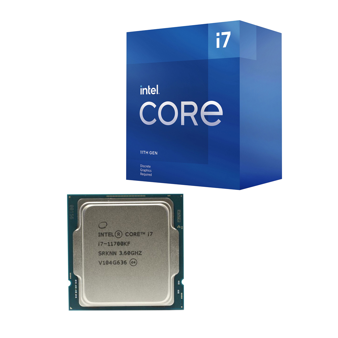 Intel® Core™ i7-11700KF 3.6Ghz(Tubor 5.0Ghz) / 8 cores - 16 threads / LGA1200 / 11th-Gen