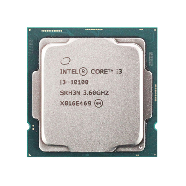 Intel® Core™ i3-10100 3.6Ghz(Turbo 4.3Ghz) / 4 cores - 8 threads / LGA1200 / 10th-Gen