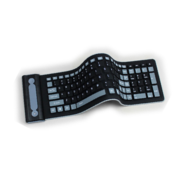 Keyboard Wireless Silicone RHM-107B / EN