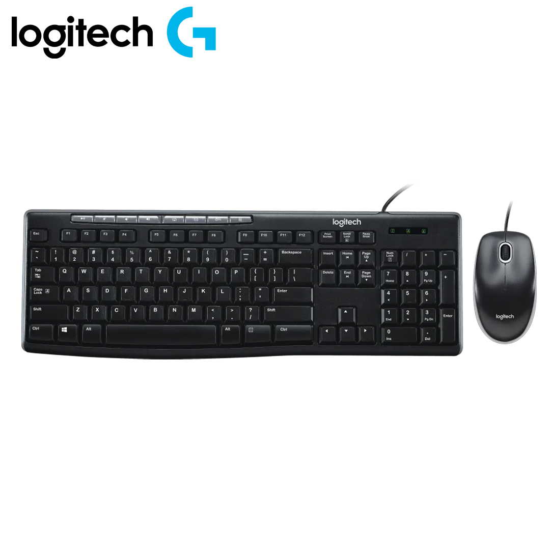 Keyboard&Mouse USB Logitech MK200