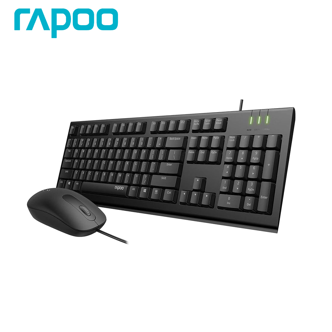 Keyboard&Mouse USB RAPOO X120Pro / EN