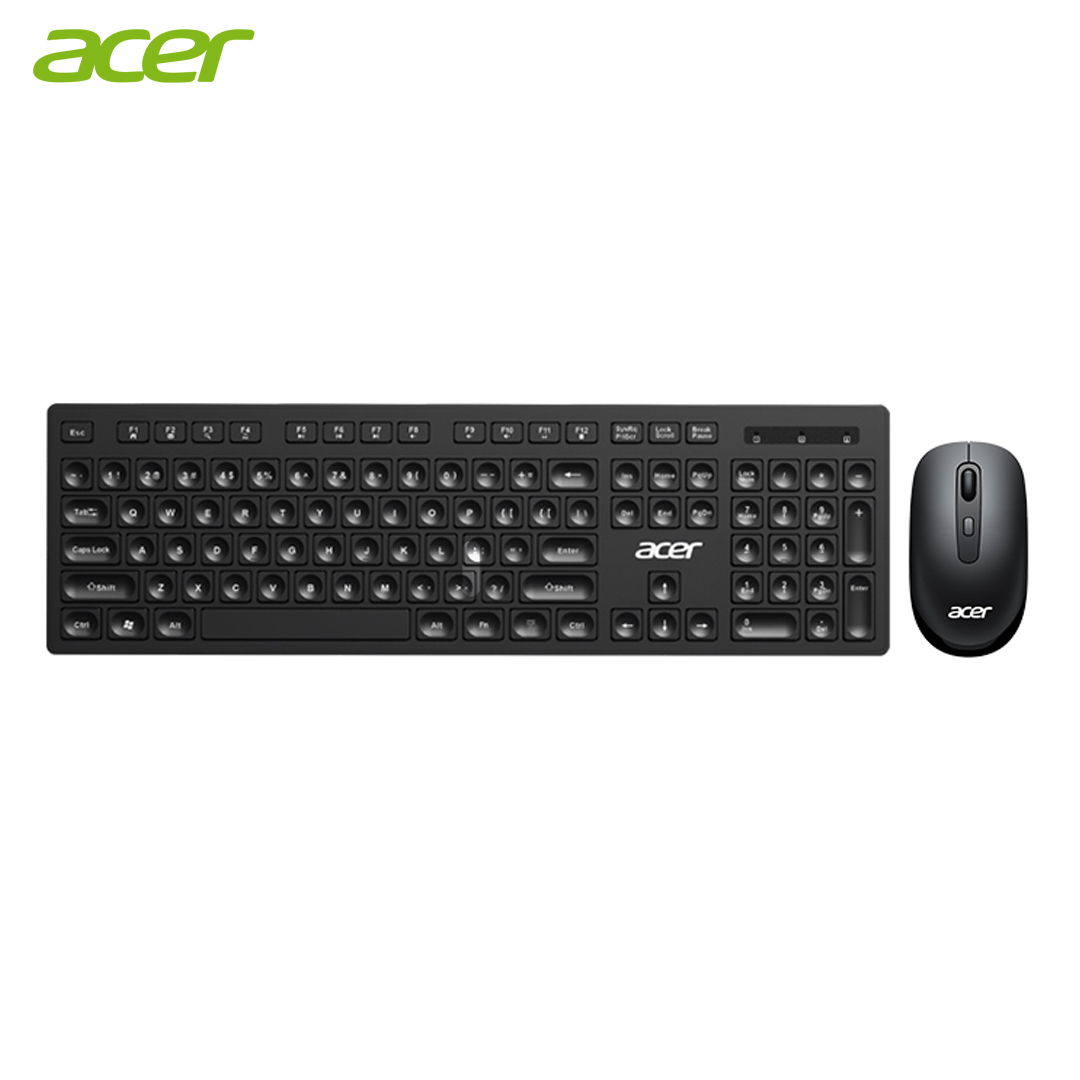 Keyboard&Mouse Wireless ACER KM412 Black / EN