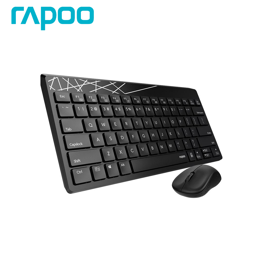 Keyboard&Mouse Wireless/Bluetooth RAPOO 8000GT / EN
