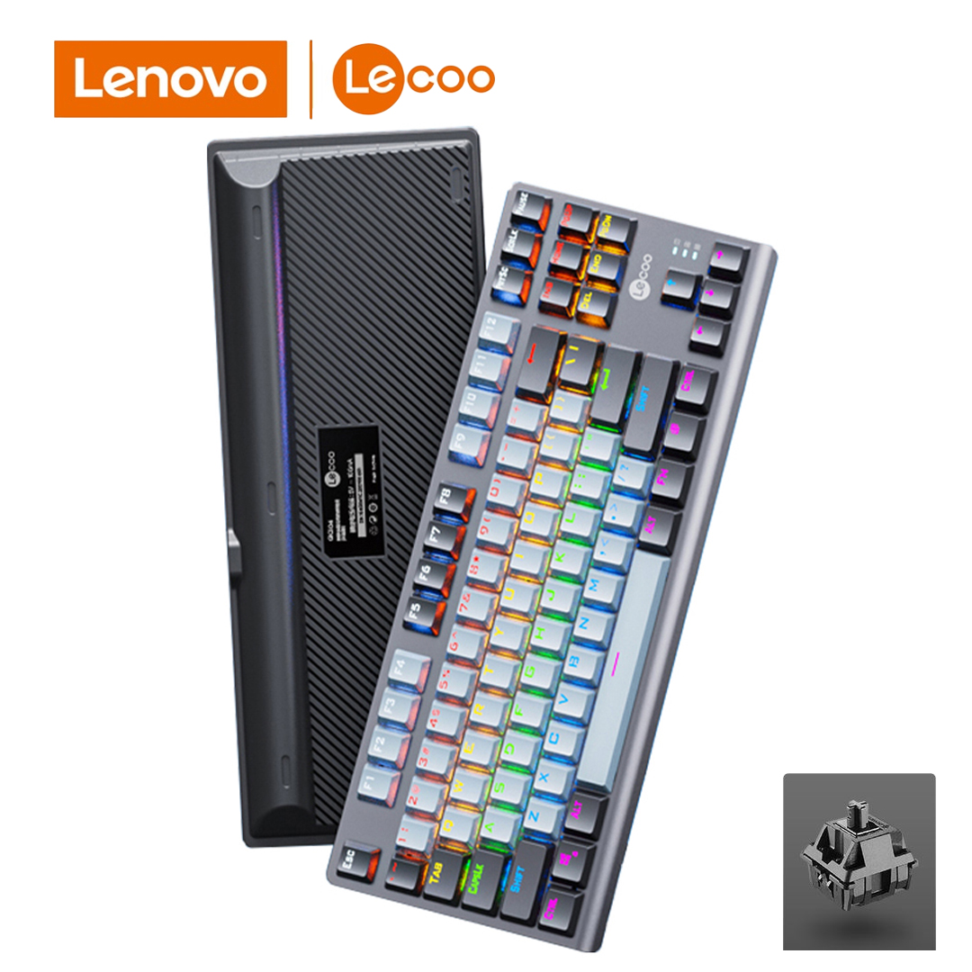 Keyboard USB Gaming/RGB Mechanical (Black Switch) LENOVO Lecoo GK304