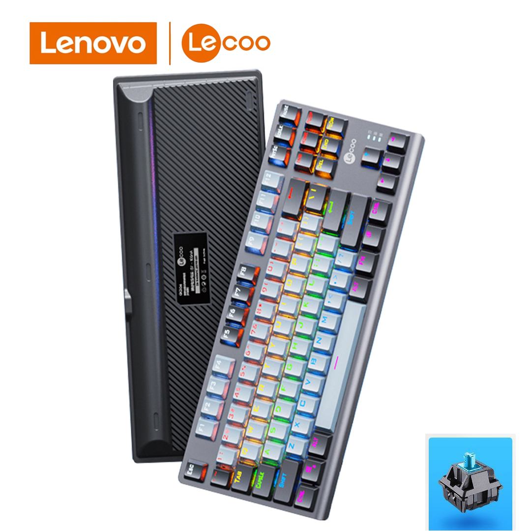 Keyboard USB Gaming/RGB Mechanical (Blue Switch) LENOVO Lecoo GK304