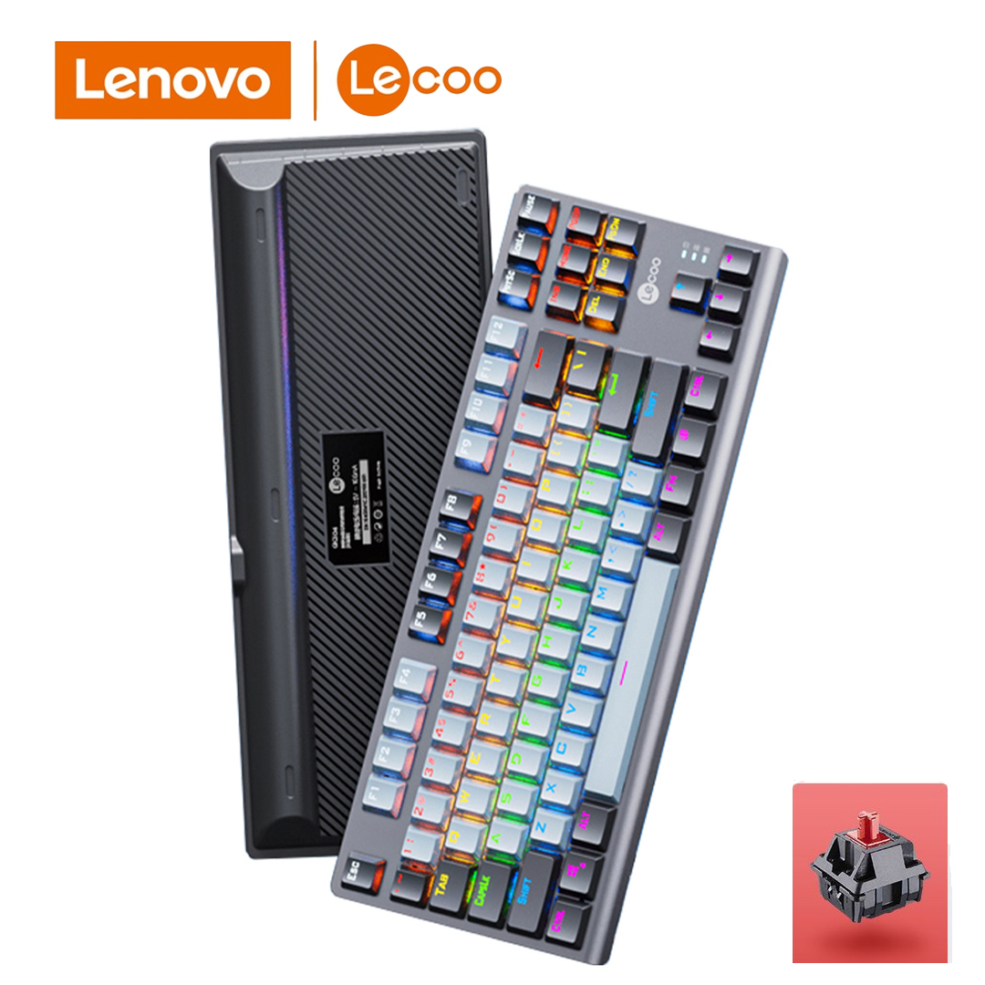 Keyboard USB Gaming/RGB Mechanical (Red Switch) LENOVO Lecoo GK304
