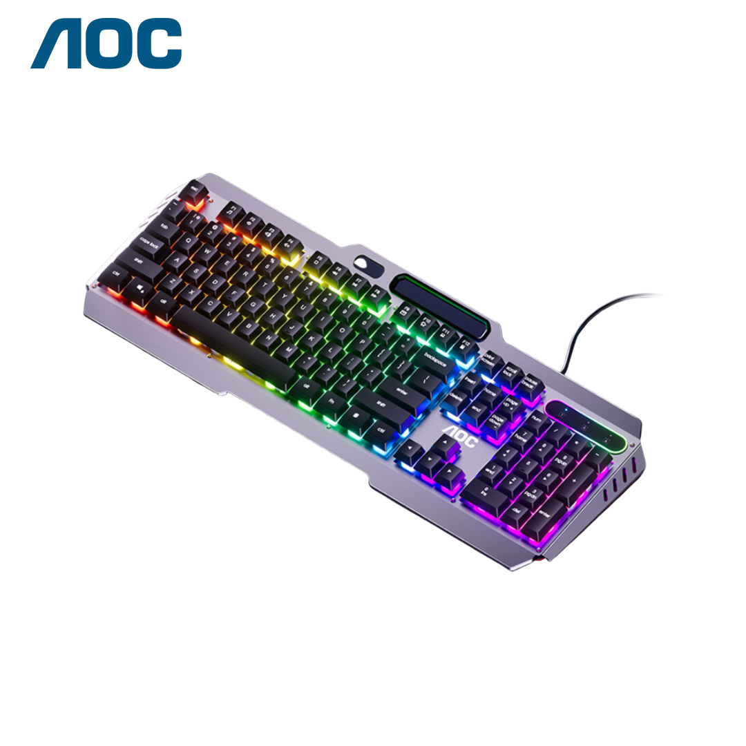 Keyboard USB GamingLED AOC KB122 / EN