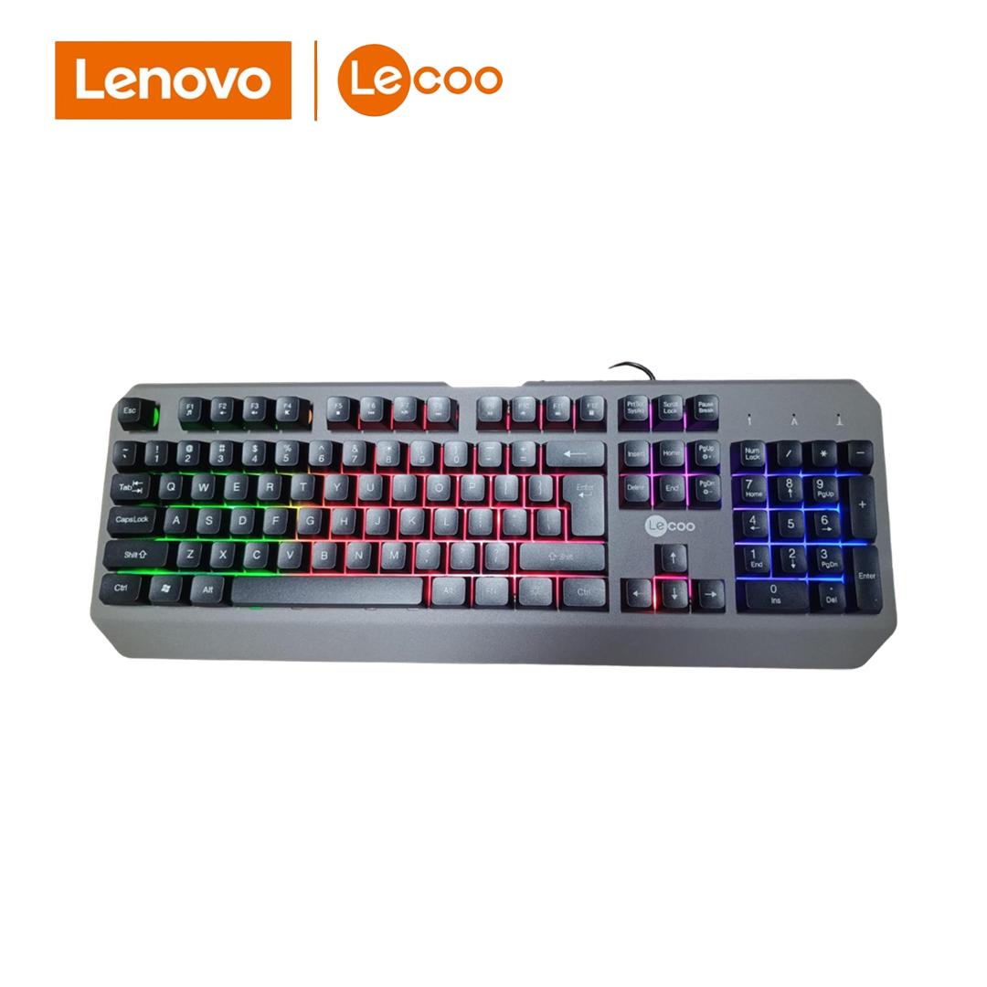 Keyboard USB GamingLED LENOVO Lecoo KB125 / EN