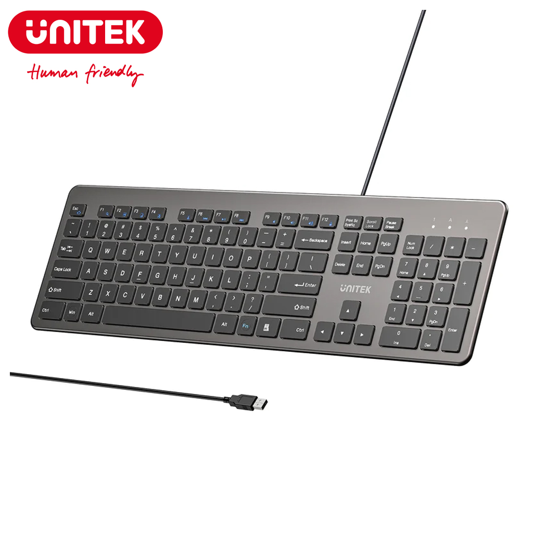 Keyboard USB Unitek T052A / EN
