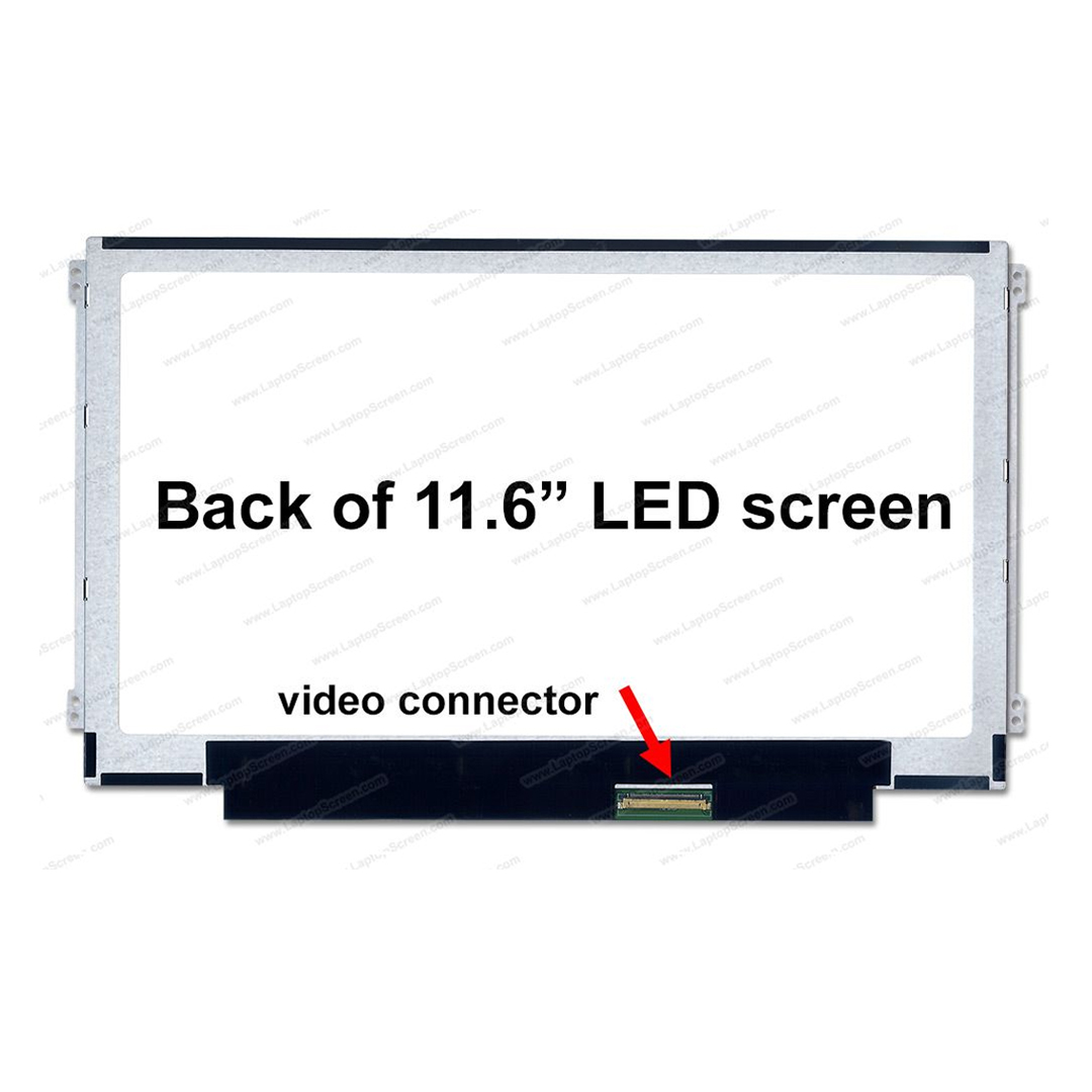 LED 11.6 Slim 40pin (1366x768 / Side Brackets)