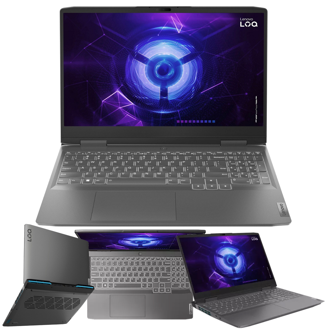 LENOVO LOQ 15IRH8 INTEL i5-12450H 3.3Ghz Max Turbo 4.4Ghz RAM DDR5 16Gb M.2 NVME 512Gb RTX2050 4Gb Monitor 15.6 FHD(144Hz) Win11