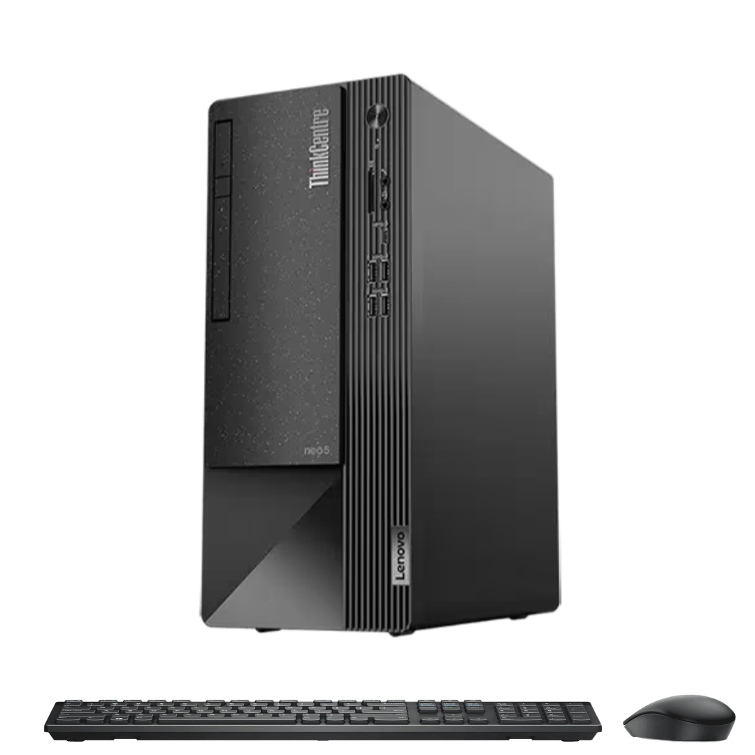 LENOVO ThinkCentre neo 50t G3 Core i5-12400 Max Turbo 4.4Ghz RAM DDR4 16Gb M.2 NVME 500Gb Wifi KB-Mouse (No Monitor)