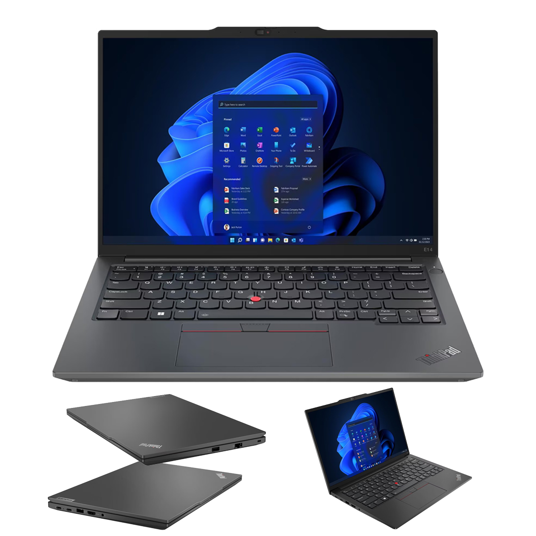 LENOVO ThinkPad E14 INTEL i7-13700H Max Turbo 5.0Ghz RAM DDR4 16Gb M.2 NVME 512Gb Monitor 14.0 FHD Win11