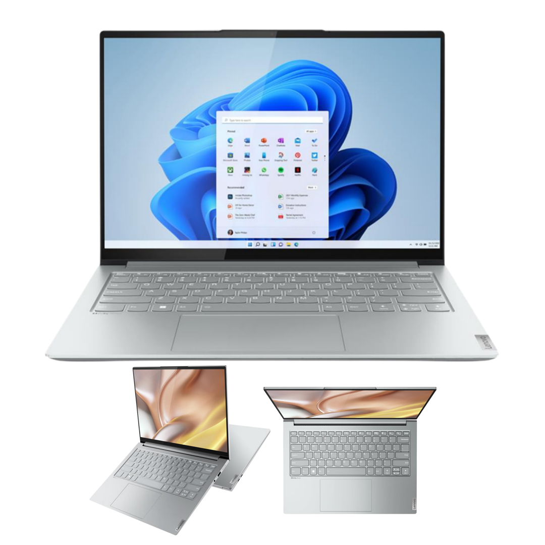 LENOVO YOGA Pro 14s AMD Ryzen 7 6800H Max Turbo 4.7Ghz RAM DDR5 16Gb M.2 NVME 512Gb Monitor 14.5 QHD-3K(Touch Screen) Win11