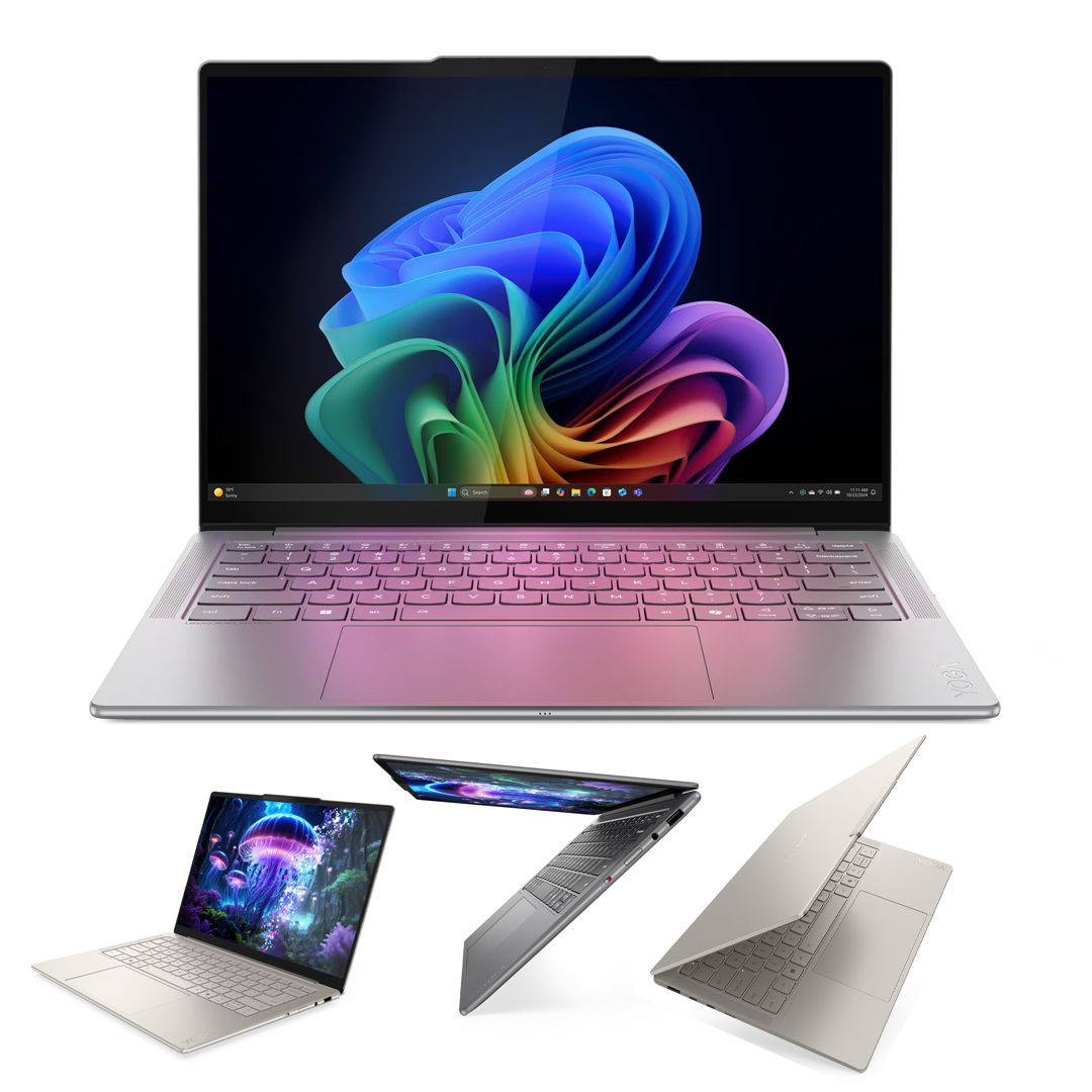 LENOVO YOGA Slim 7 14ILL10 INTEL Ultra 7 258V Max Turbo 4.8Ghz RAM LPDDR5X 32Gb M.2 NVME 1Tb Monitor OLED 14.0 QHD-2.8K(Touch Screen) Win11