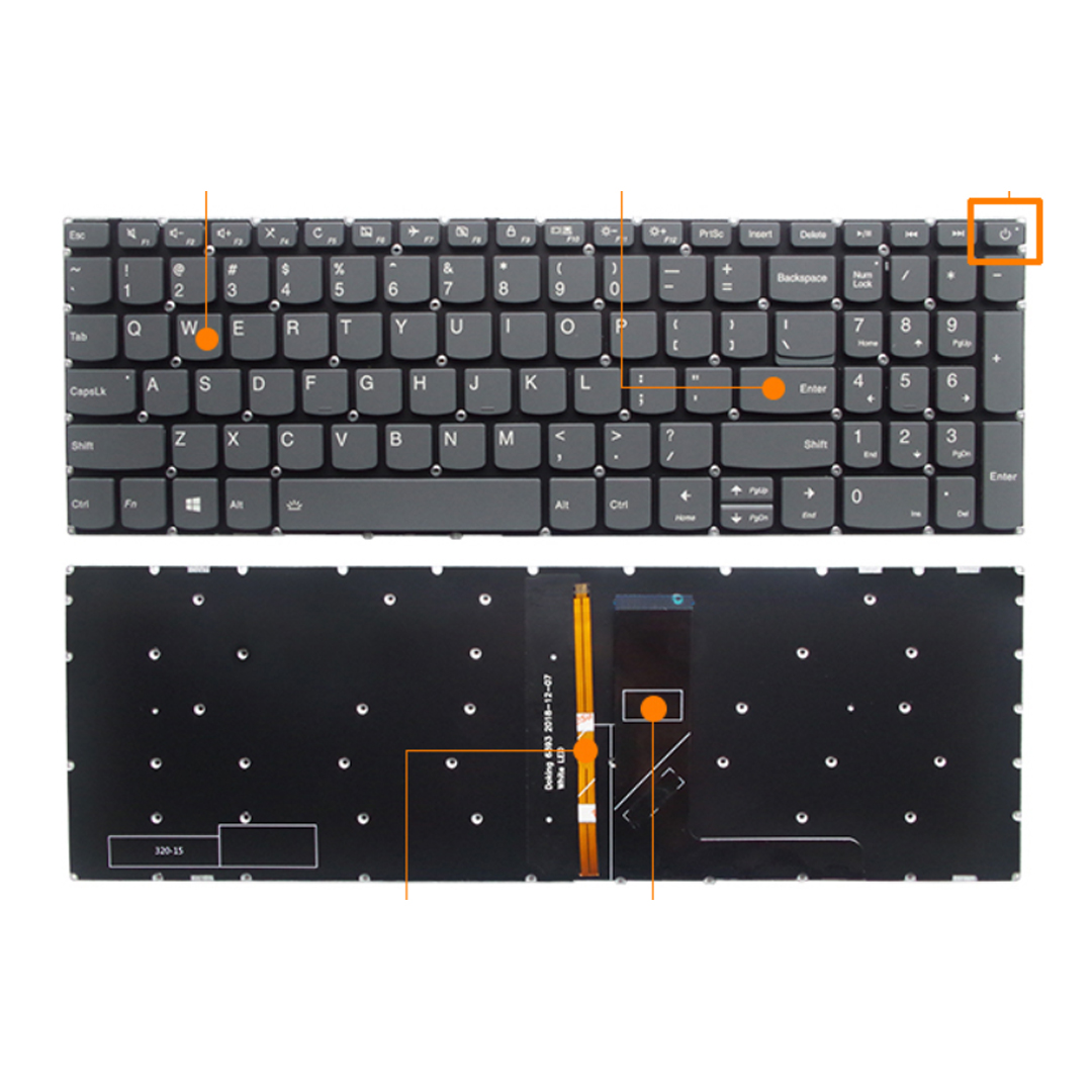 LENOVO Ideapad330s-15(LED)/Power Keyboard TK50