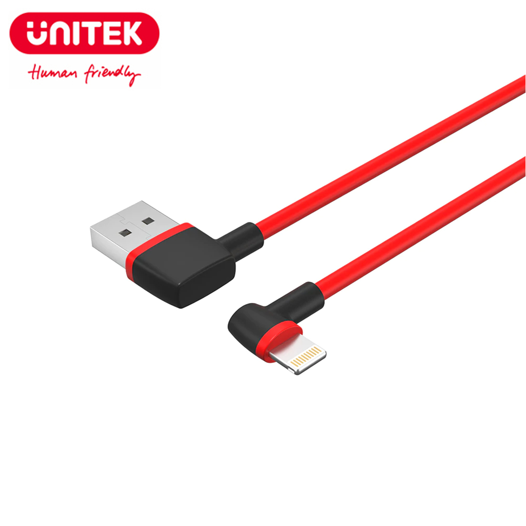 Lightning Cable Charger iPhone 1M Unitek C4047RD