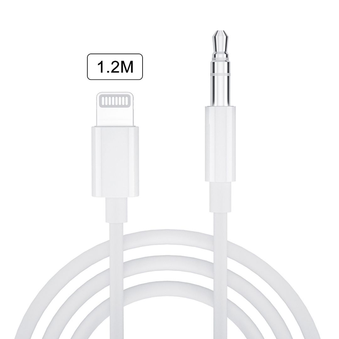 Lightning to AUX (3.5mm Audio) Cable 1.2M