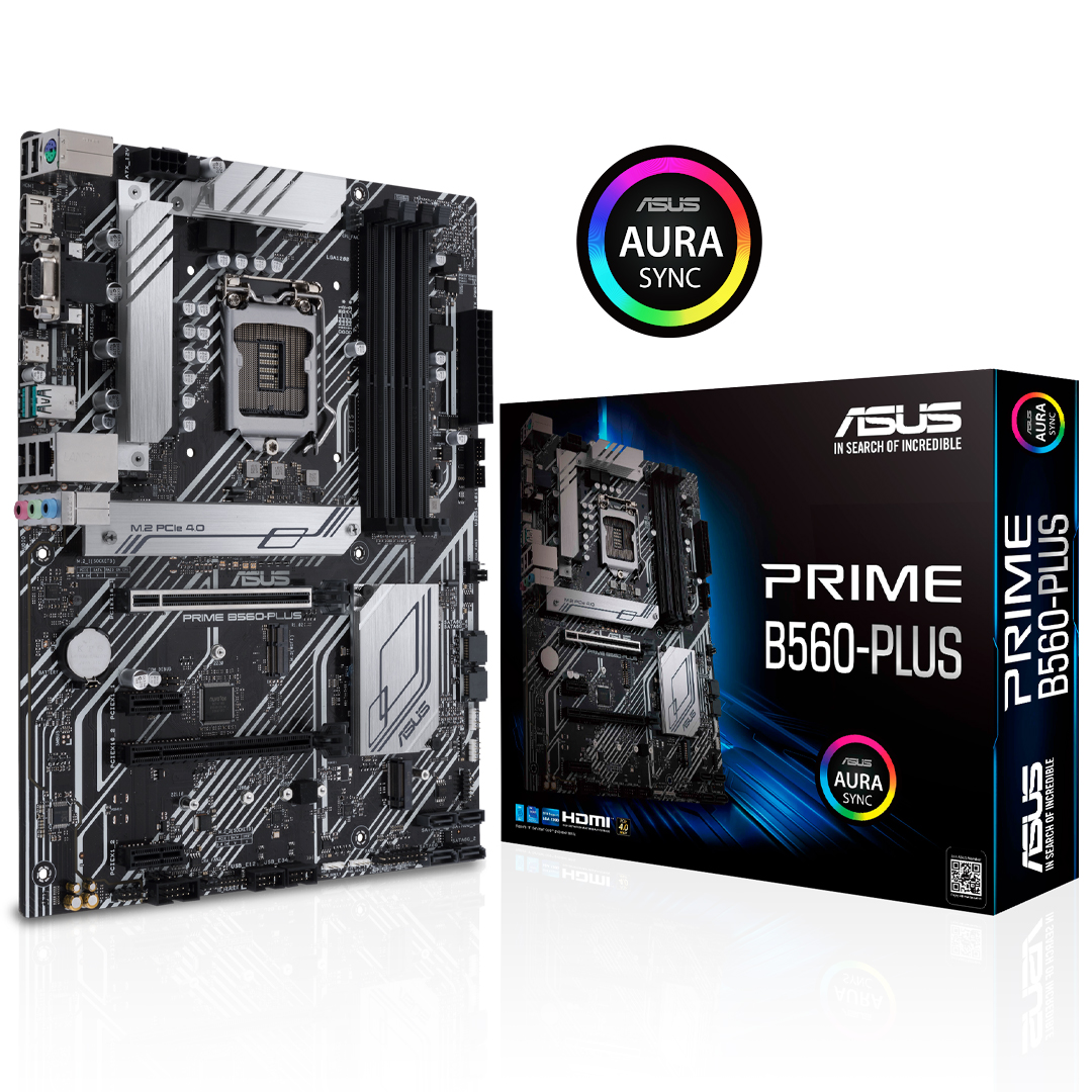 Mainboard ASUS PRIME B560-PLUS LGA1200 DDR4*4 support NVME