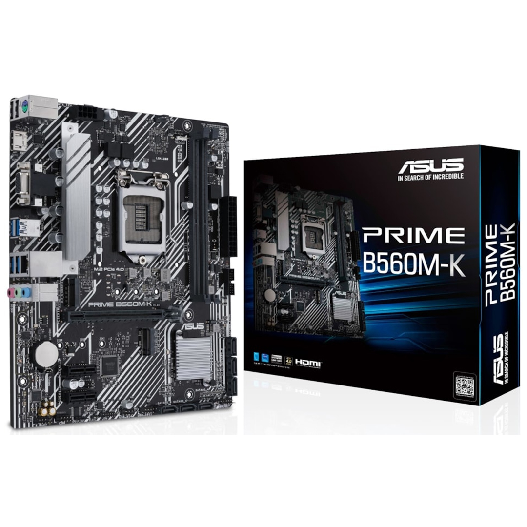 Mainboard ASUS PRIME B560M-K LGA1200 DDR4*2 support NVME