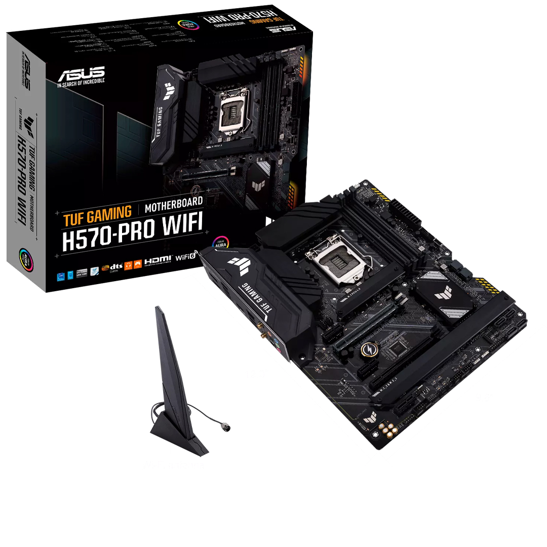 Mainboard ASUS TUF GAMING H570-PRO WIFI AMD AM4 DDR4*4 support NVME