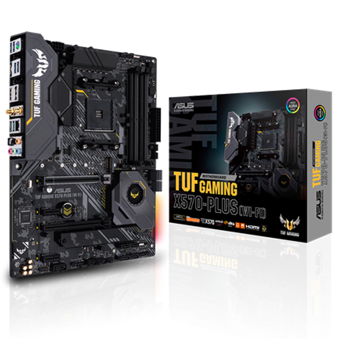 Mainboard ASUS TUF GAMING X570-PLUS (WI-FI) AMD AM4 DDR4*4 support NVME