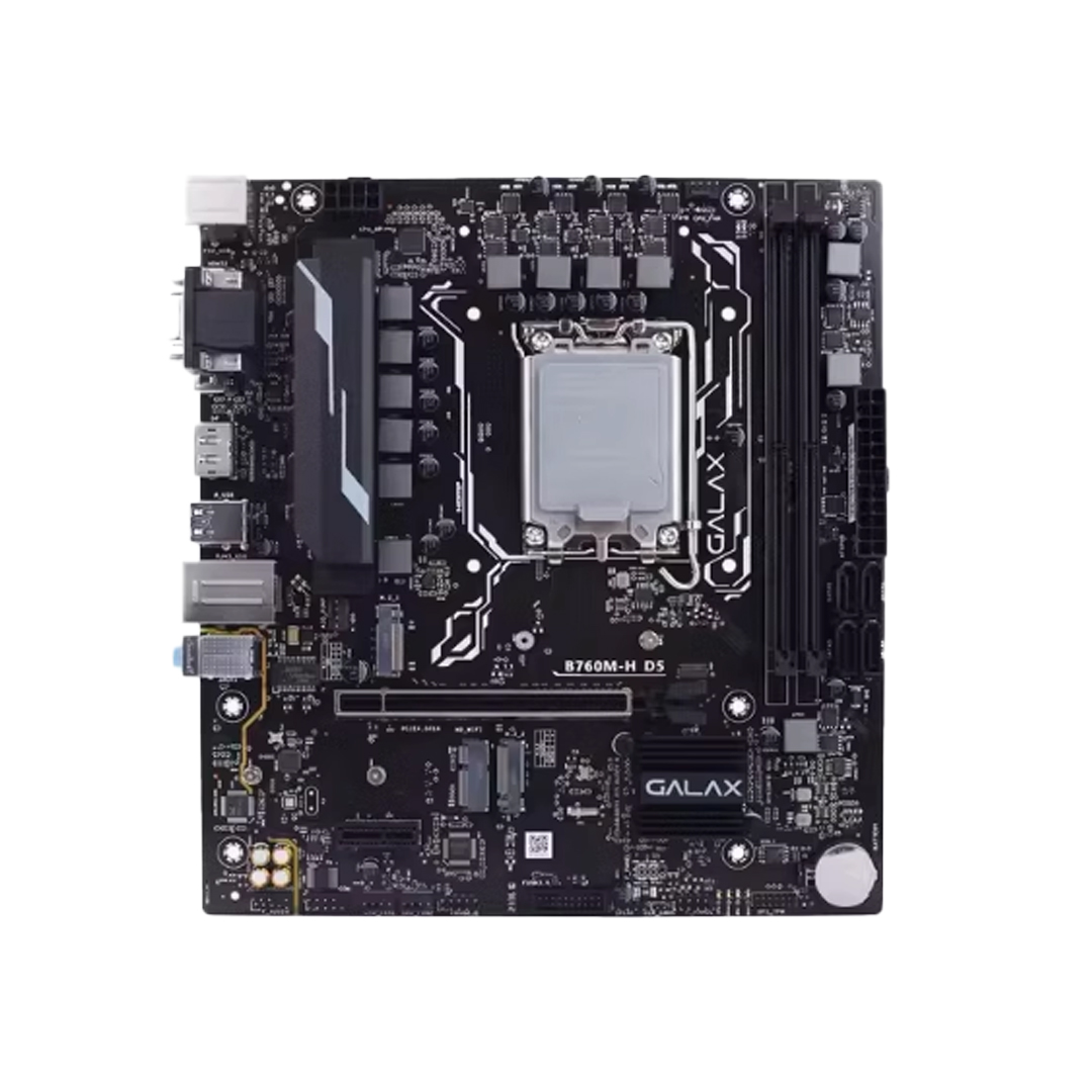 Mainboard GALAX B760M-H LGA1700 DDR5*2 support NVME