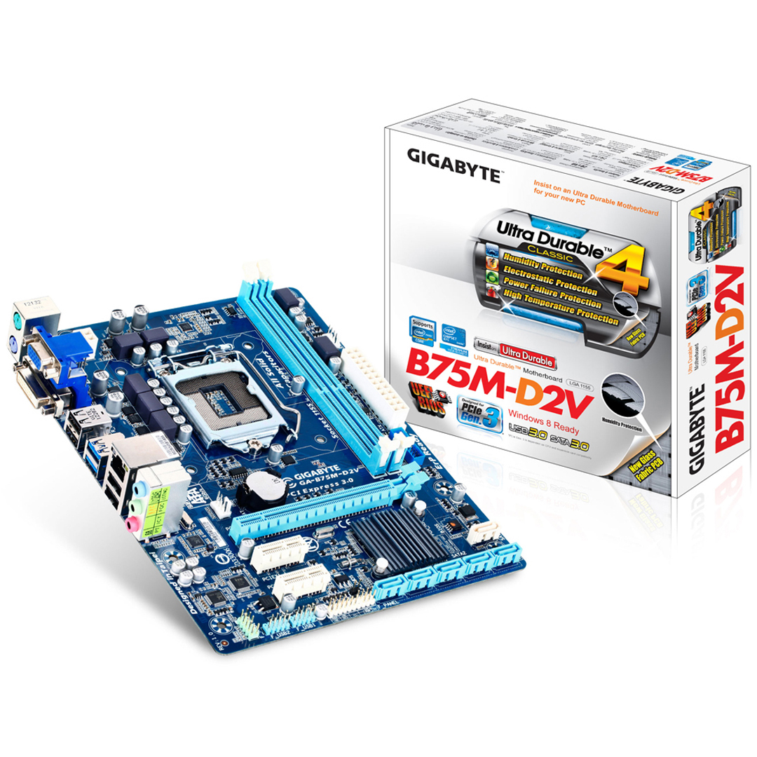 Gigabyte b75m d2v разгон