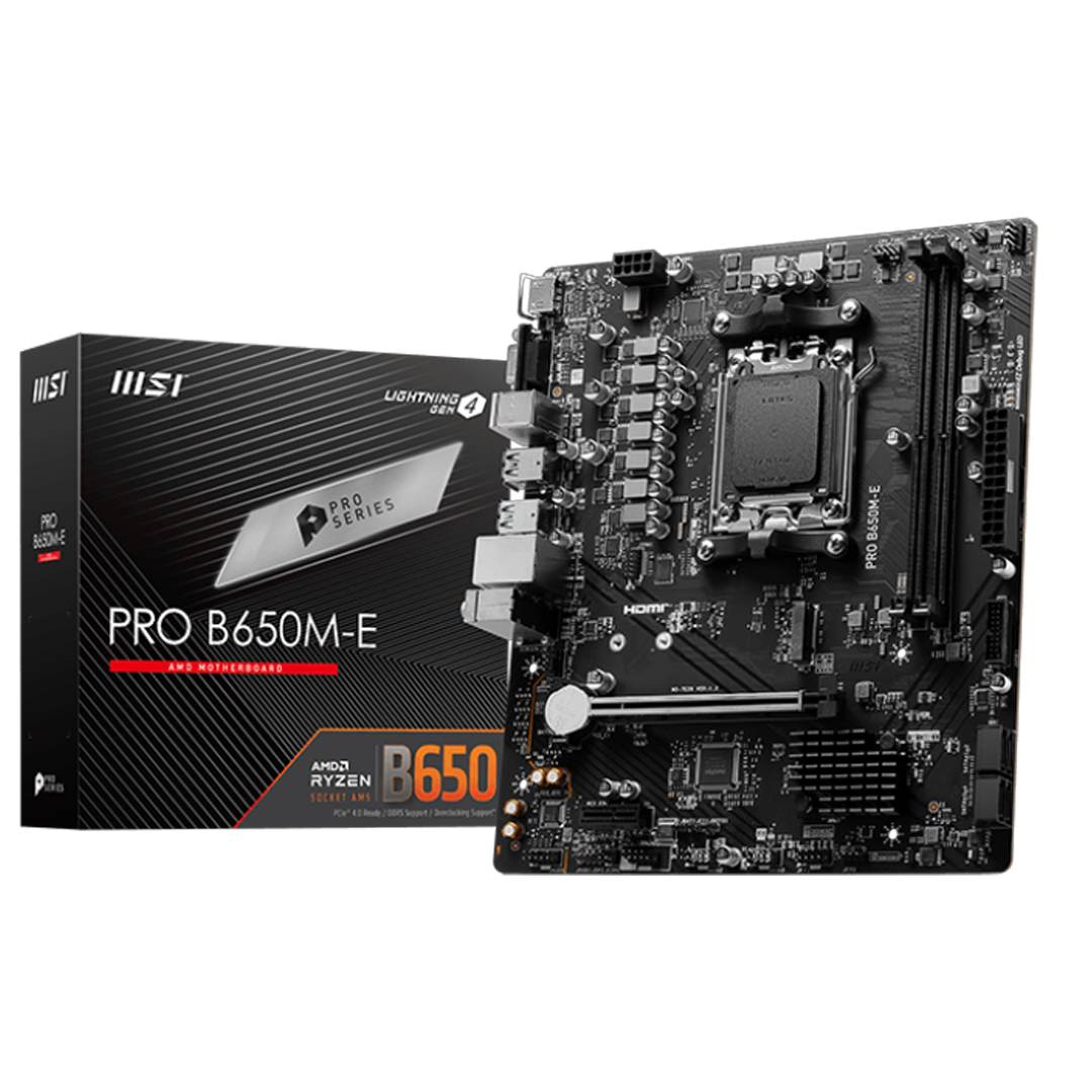 Mainboard MSI PRO B650M-E DDR5 AMD AM5