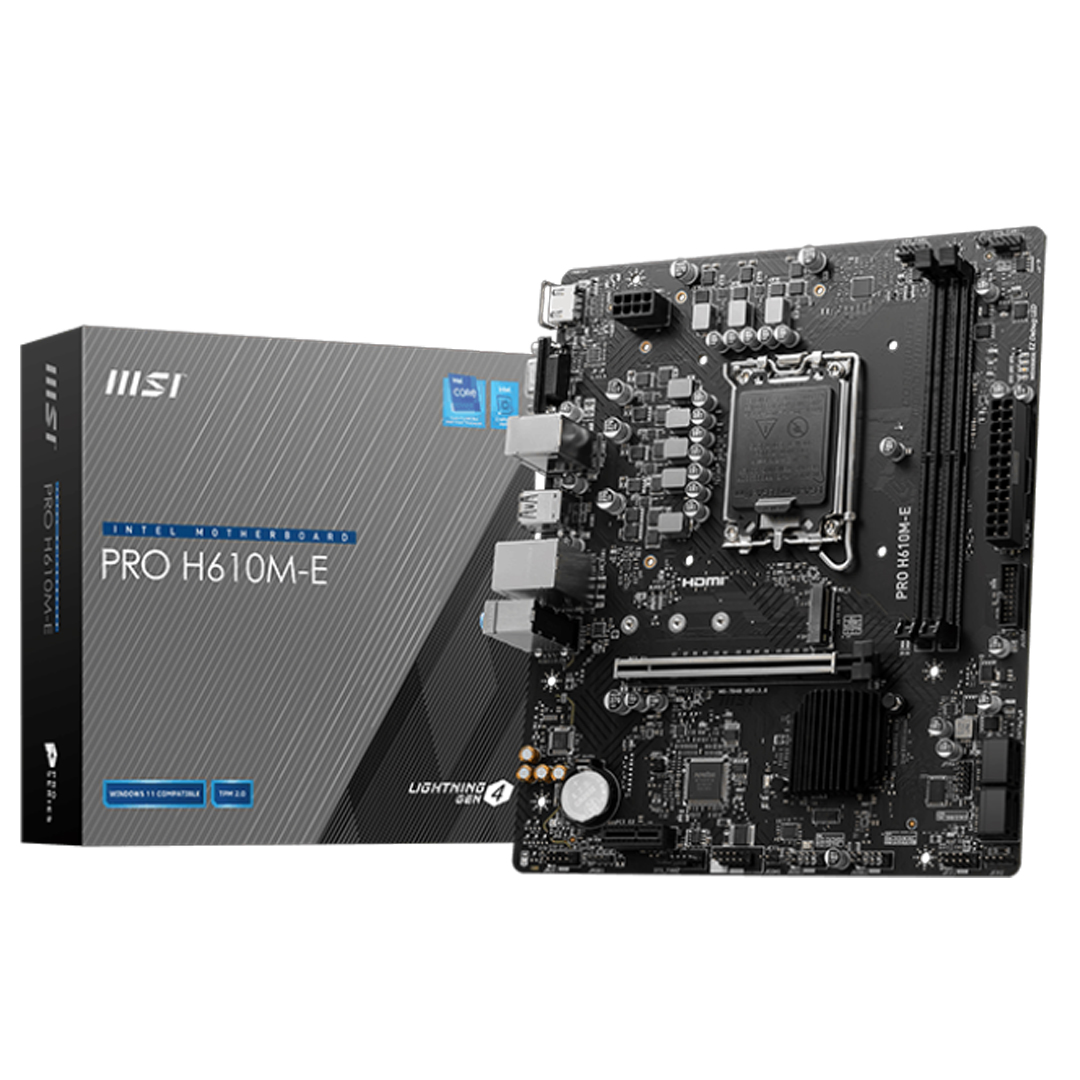 Mainboard MSI PRO H610M-E DDR5 LGA1700