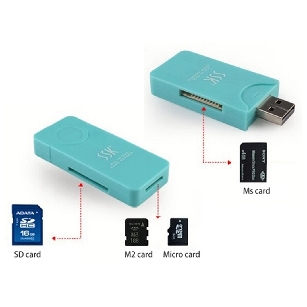 Memory Card Reader USB2.0 SSK SCRM053