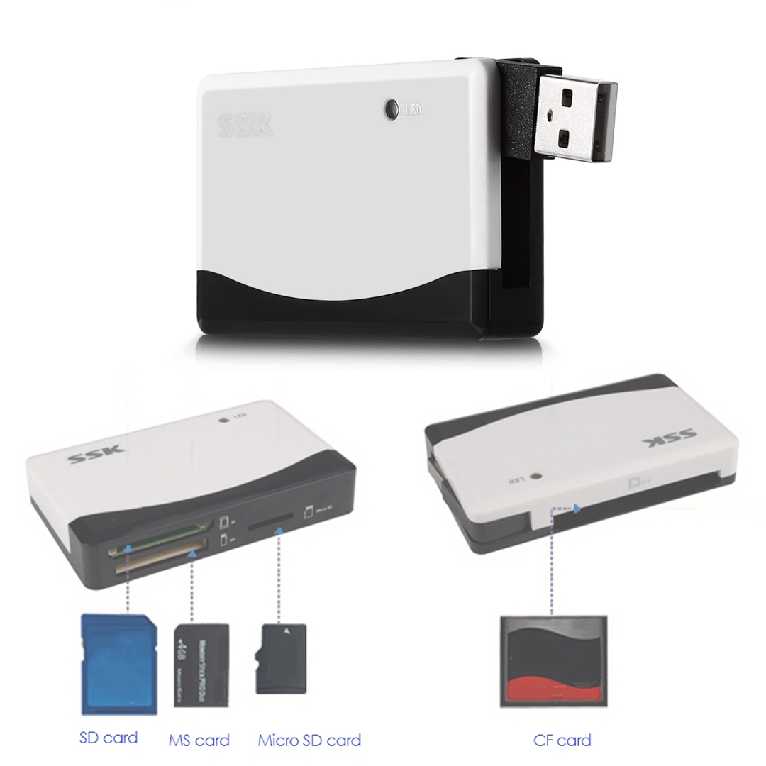 Memory Card Reader USB2.0 SSK SCRM057