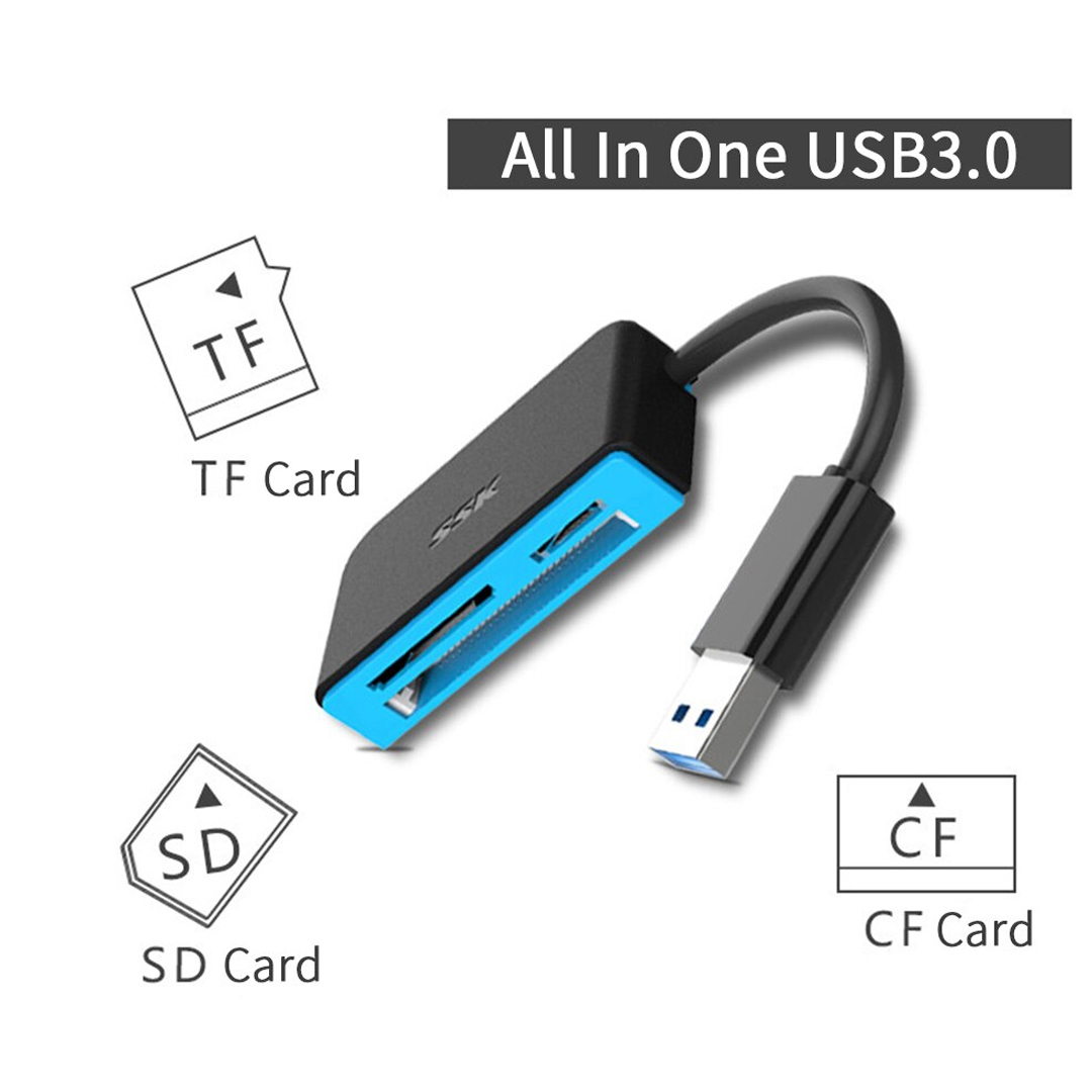 Memory Card Reader USB3.0 SSK SCRM330