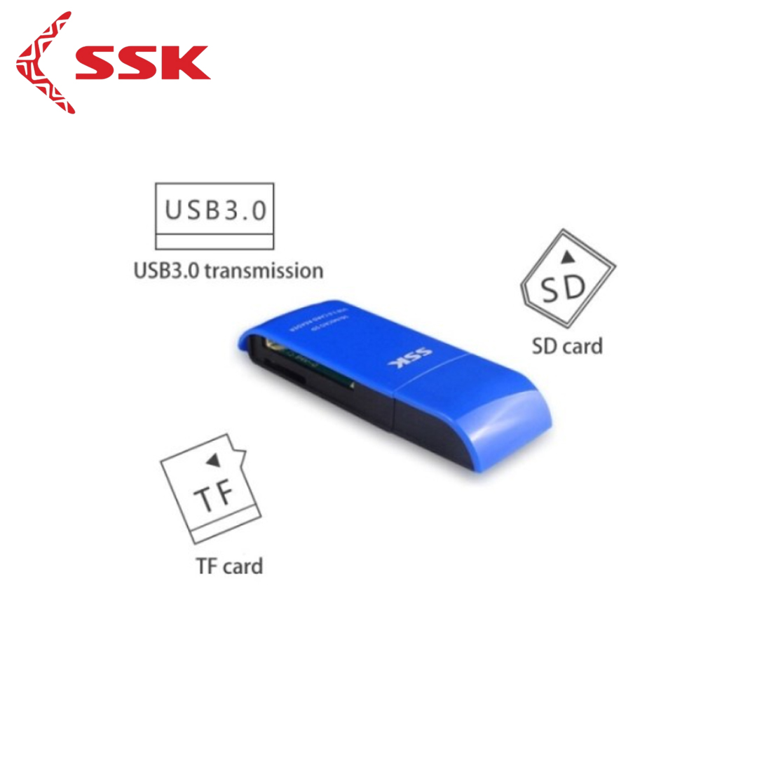 Memory Card Reader USB3.0 SSK SCRM331