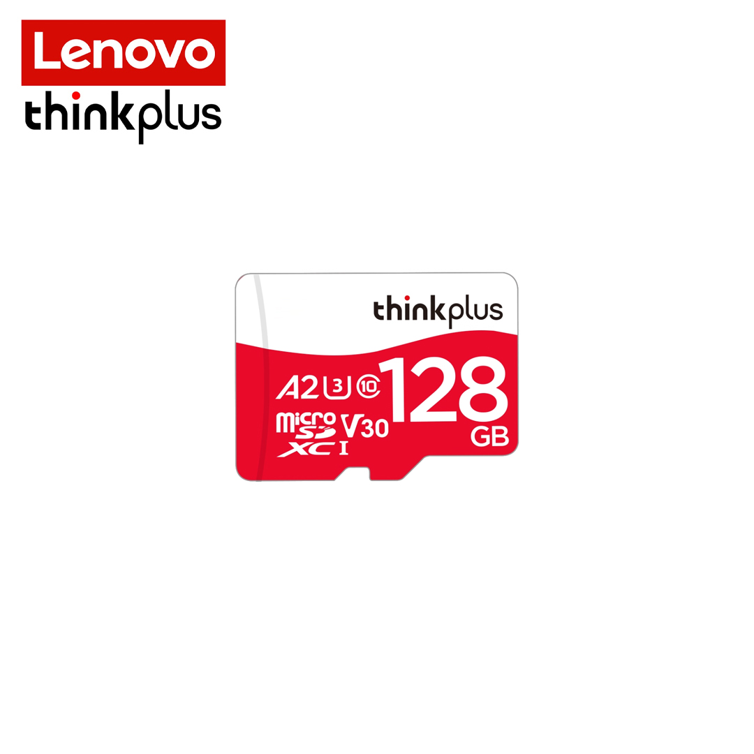 Memory Micro SD 128Gb Class10 LENOVO thinkplus A2 RED