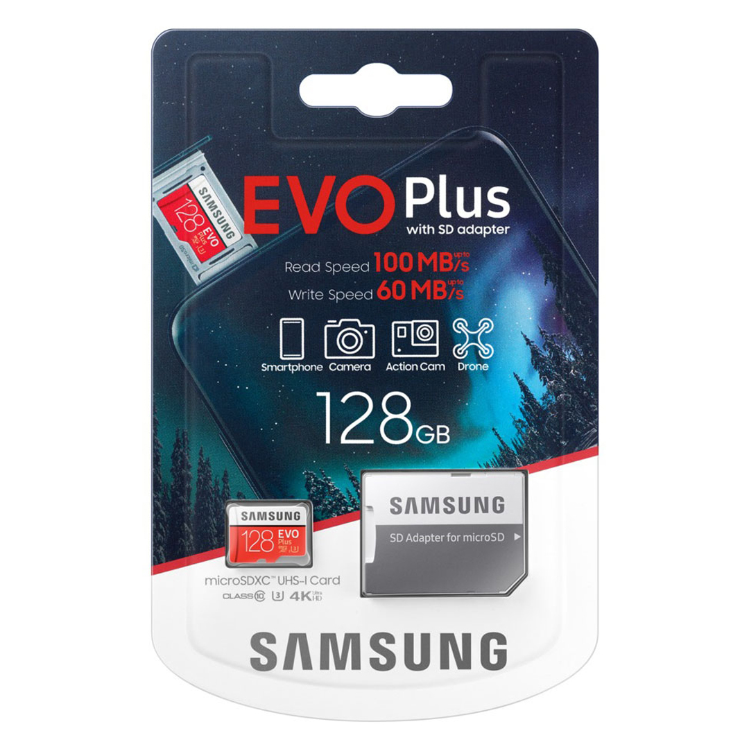 Memory Micro SD 128Gb Class10 Samsung EVO Plus