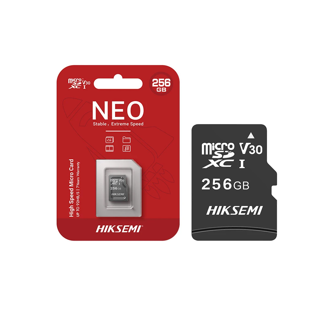 Memory Micro SD 256Gb Class10 HIKSEMI Neo C1