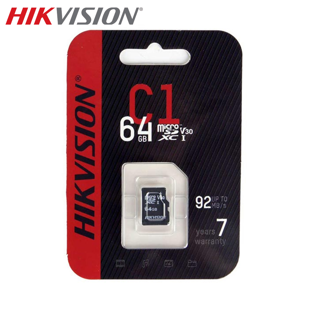 Memory Micro SD 64Gb Class10 HIKVISION HS-TF-C1