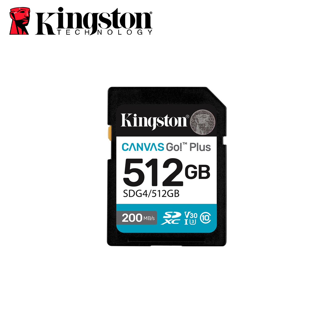Memory SDXC 512Gb Class10 Kingston SDG4