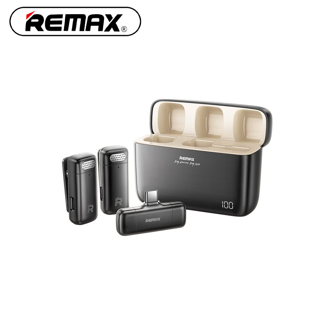 Microphone(2) Lavalier Wireless for Mobile (Type-C) REMAX K15