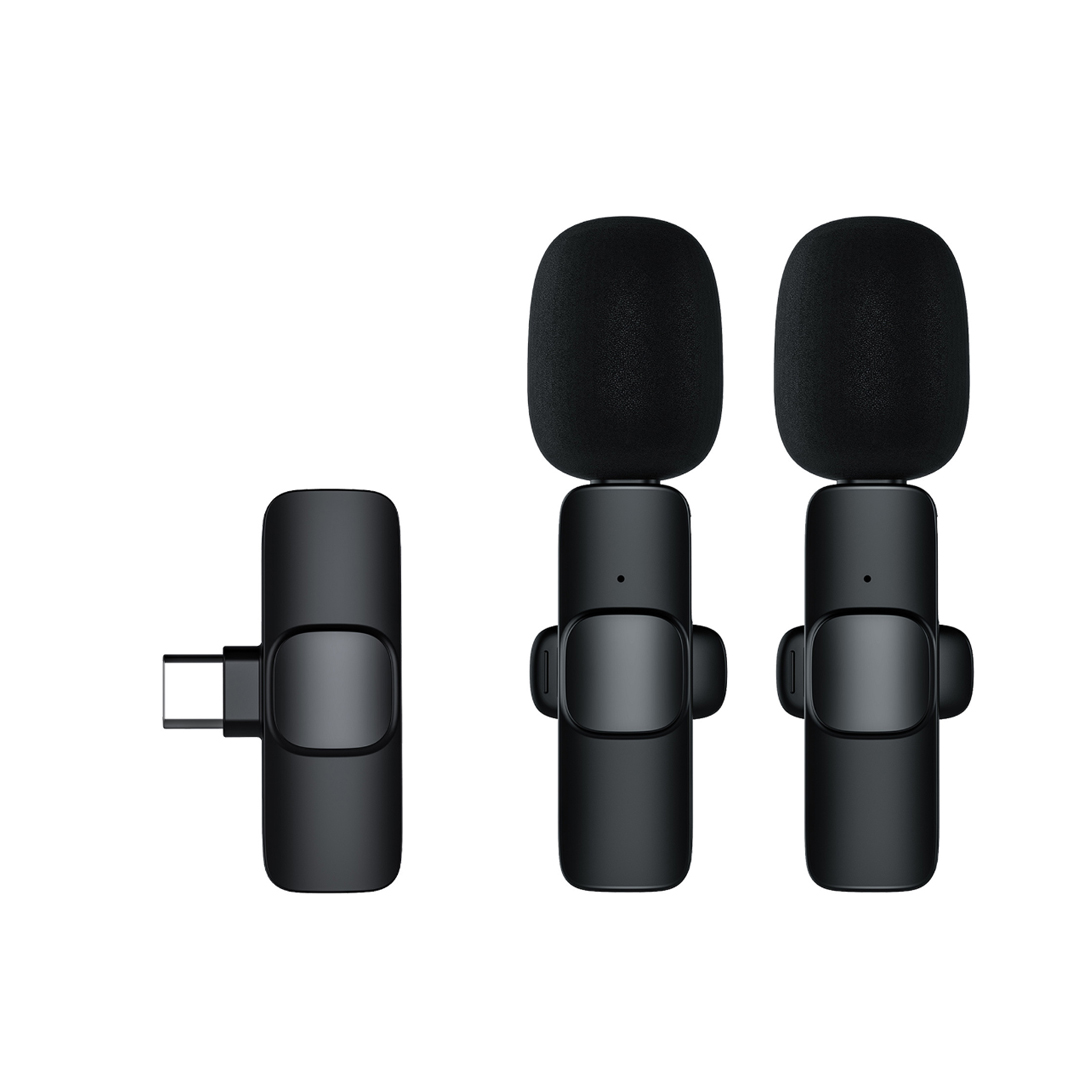 Microphone(2) Lavalier Wireless for Mobile (Type-C) W002