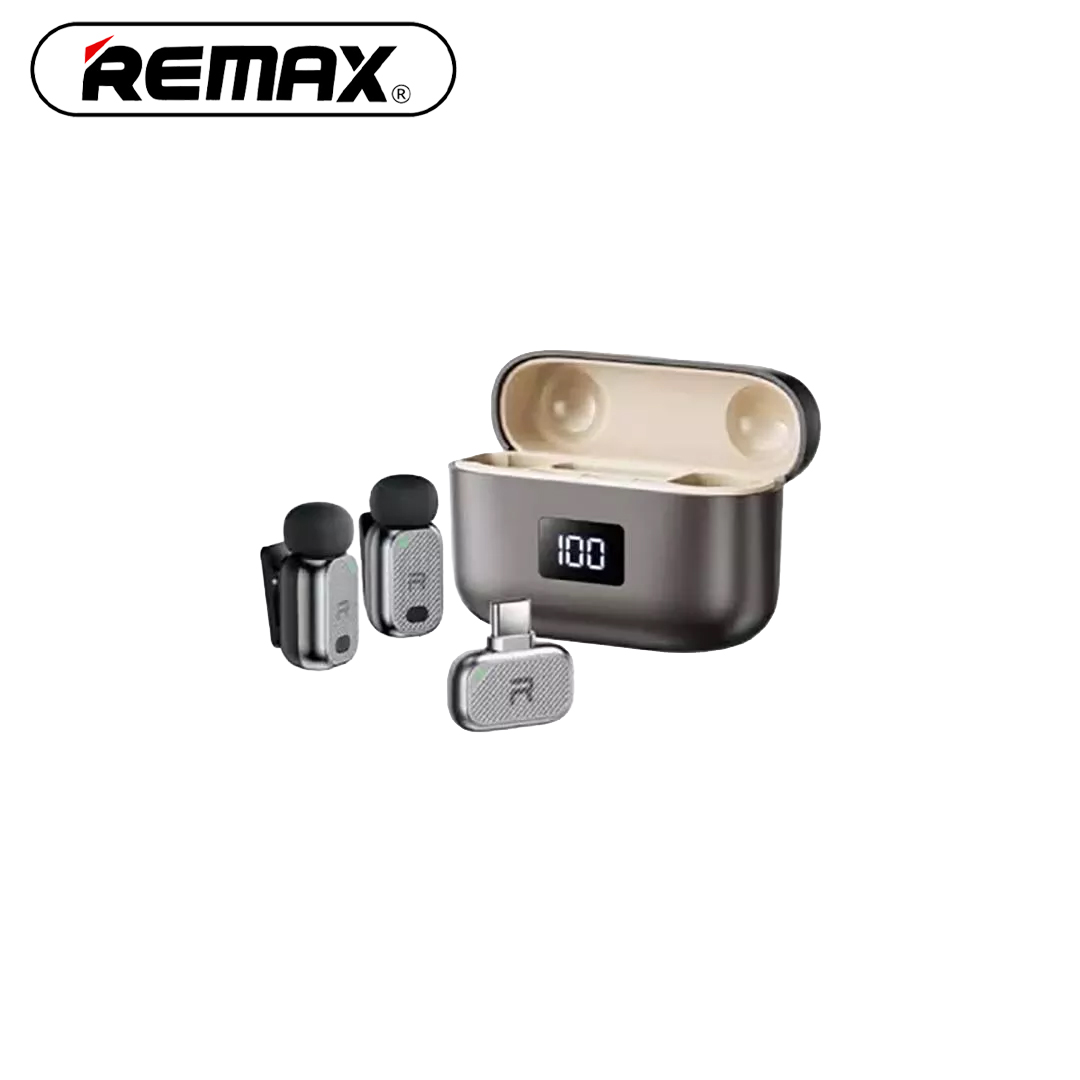 Microphone(2) Wireless AI Lavalier for Mobile (Type-C) REMAX K23