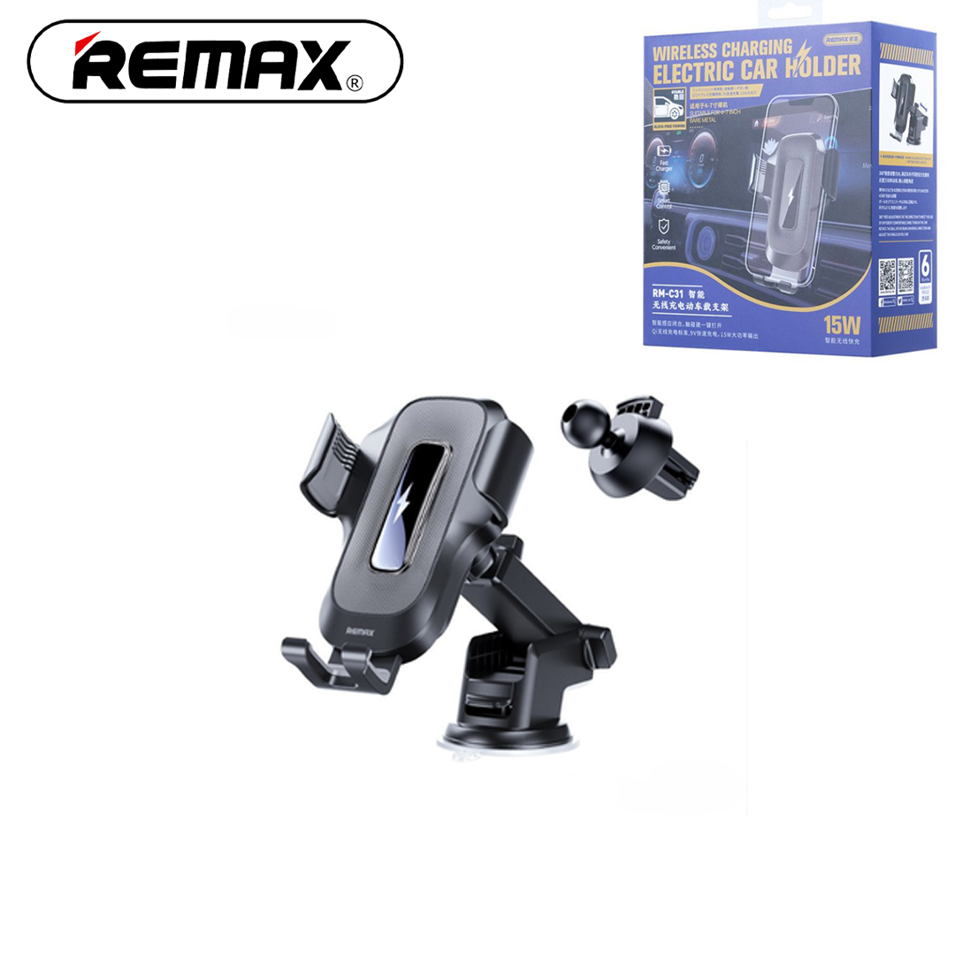 Mobile phone holder for Car (Wireless Charger) REMAX RM-C31